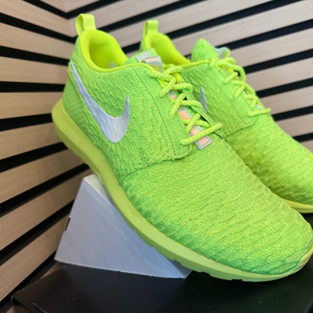 Nike Neon Green Athletic Sneakers - Picture 3 of 16
